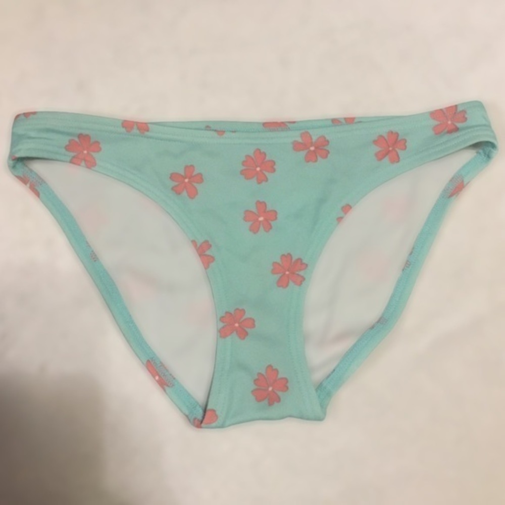 VICTORIA'S SECRET Floral Bikini Bottom XS